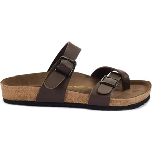 LARA Kadın Terlik Kahve