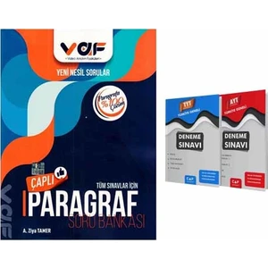Çap Yayınları Vaf Serisi Paragraf Tüm Sınavlar İçin Soru Bankası 2021