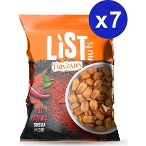 List Flavours Hot Paprika Soslu Mısır 7 x 75 gr