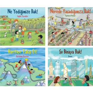 Bak Serisi / 7 + Yaş / 4 Kitap / Set / Yağmur Çocuk