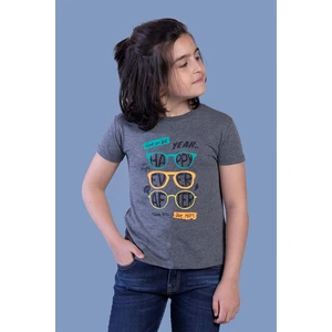 Toontoy Kids Toontoy Erkek Çocuk Gözlük Baskılı Tişört