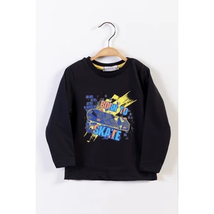 Toontoy Kids Toontoy Erkek Çocuk Kaykay Baskılı Tişört