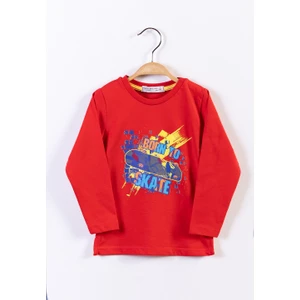 Toontoy Kids Toontoy Erkek Çocuk Kaykay Baskılı Tişört