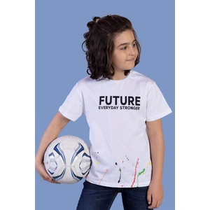 Toontoy Kids Toontoy Erkek Çocuk Püskürtme Baskılı Tişört