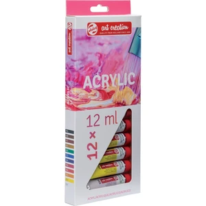 Art Creation Akrilik Boya Seti 12 ml Tüp x 12 Renk