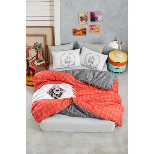 New Home Çift Kişilik Nevresim Seti Trendy Colors Turuncu
