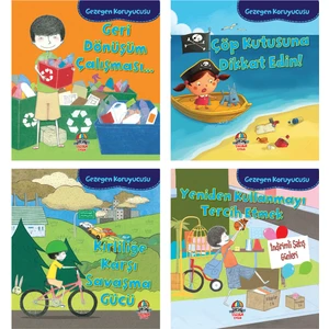 Gezegen Koruyucusu Serisi / 6 + Yaş / 4 Kitap / Set / Yağmur Çocuk