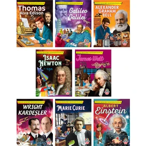 Dünyayı Değiştiren Muhteşem İnsanlar Serisi / 6 + Yaş / 8 Kitap / Set / Yağmur Çocuk