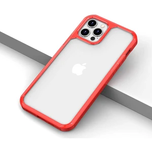 Case 4U Apple iPhone 12 Pro Max Kılıf Roll Kapak Kırmızı