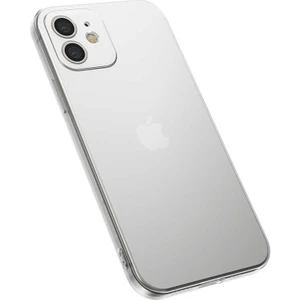 Case 4U Apple iPhone 12 Matte Electroplated TPU Case Şeffaf