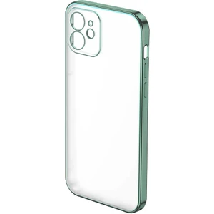 Case 4U Apple iPhone 12 Matte Electroplated TPU Case Yeşil