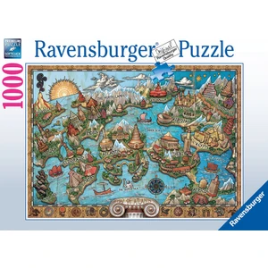 1000 Parça Puzzle Gizemli Atlantis RPB167289