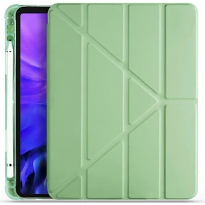 Apple iPad Pro 11 2020 2. Nesil Kılıf Kalem Bölmeli  Smart Standlı Tablet Kılıfı Açık Yeşil