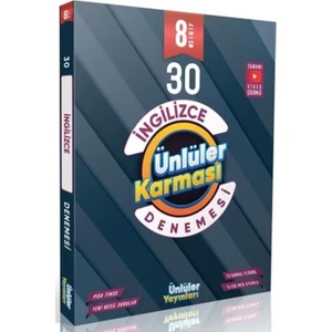 Ünlüler Karması 2021 8. Sınıf LGS Ingilizce 30 Deneme