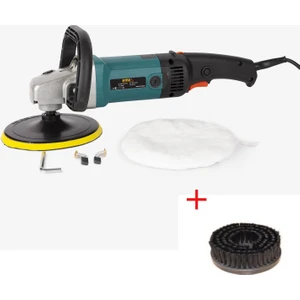 Staxx Power 6 Kademeli Devir Ayarlı Polisaj Makinası 3500 W Pasta Cila Polisaj Mak + Koltuk Fırçası