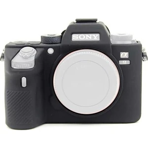 Sony A9 - A7 Iıı - A7R Iıı Için Silikon Kılıf | Siyah