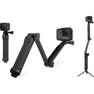 Gopro Uyumlu 3-Way Monopod Grip-Arm-Tripod Çok Fonksiyonlu
