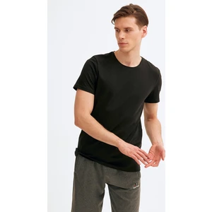 Bisiklet Yaka Basic Tshirt