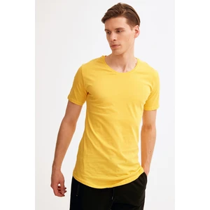 Bisiklet Yaka Basic Tshirt