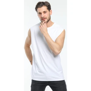Bisiklet Yaka Kolsuz Tshirt