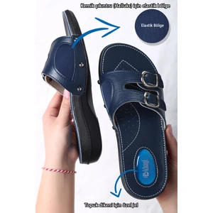 Melli Anatomik Jel Taban Günlük Kadın Terlik