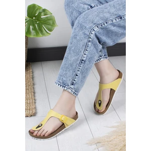 Angel Anatomik Parmak Arası Günlük Kadın Terlik