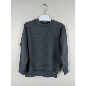 Erkek Çocuk Antrasit Pamuklu Sweatshirt