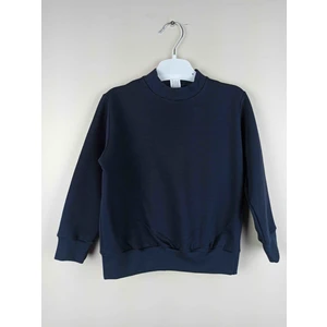 Erkek Çocuk Lacivert Pamuklu Sweatshirt