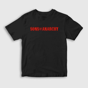 Presmono Unisex Cocuk Siyah Logo Sons Of Anarchy T Shirt Fiyat