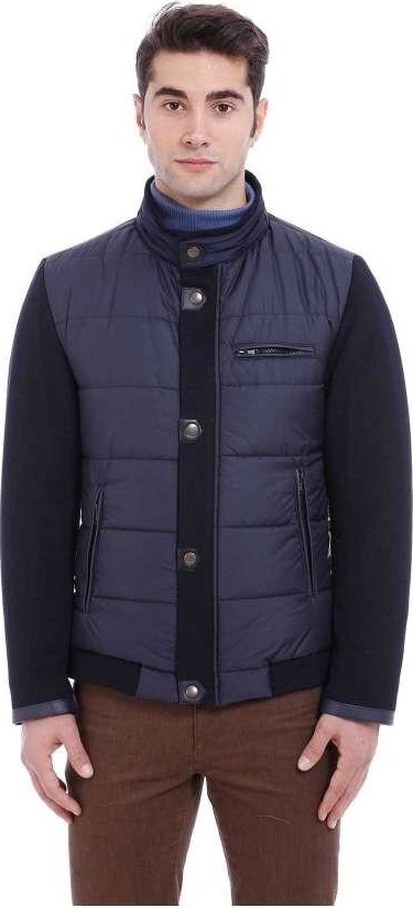 Wessi Erkek Kapitone Slim Fit Kaban