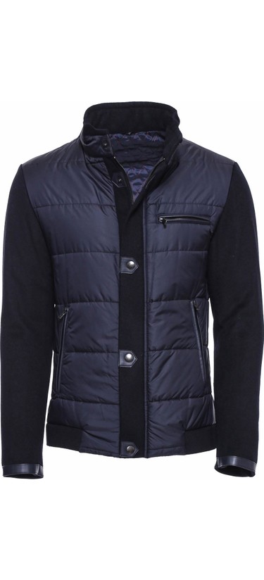 Wessi Erkek Kapitone Slim Fit Kaban görsel 3