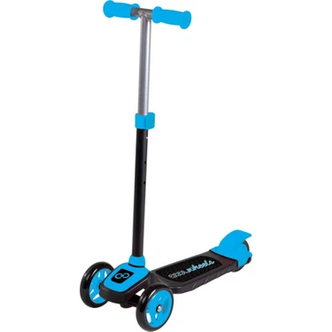 Furkan Cool Wheels 3 Tekerlekli Scooter 2+ Yaş İçin Güvenli Fren Sistemi ile