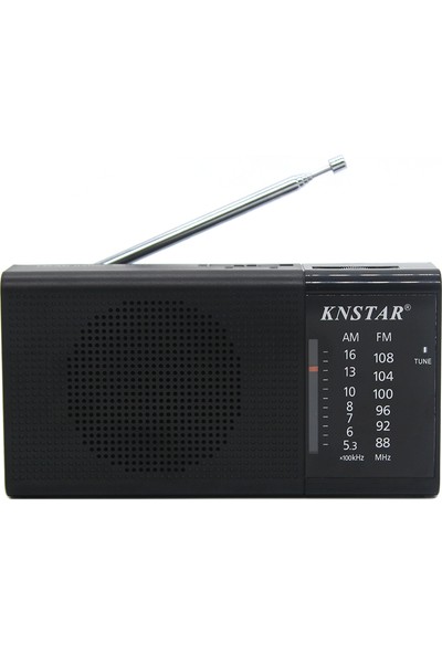 Knstar KB-800 Pilli Cep Radyosu
