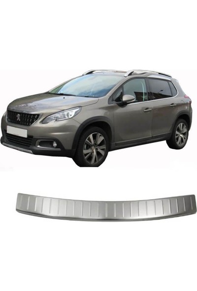 Arabamsekil Arka Tampon Eşiği Peugeot 2008 Krom 2013-2019