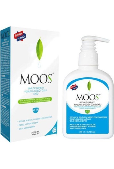 Moos Yosun Özlü Likid Temizleyici 200 ML