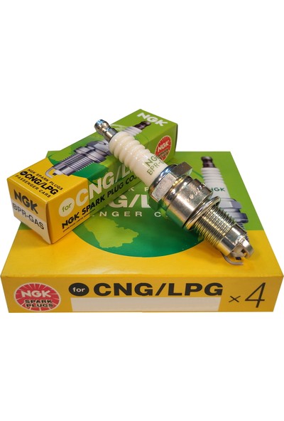 NGK 7988 Ateşleme Lpg Buji Takımı 4 Adet CNG/LPG BPR-GAS