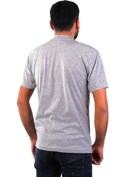 Eserıs V Yaka Kısa Kol Iş Tişörtü - Cepli - Regular Fit Gri Xl fiyatları