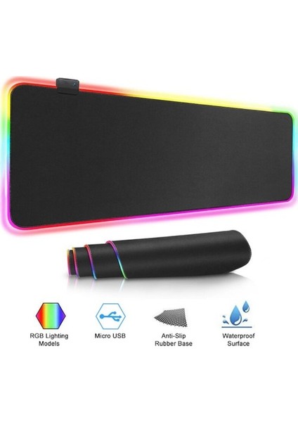 78X30 cm Rgb Oyuncu Mouse Pad