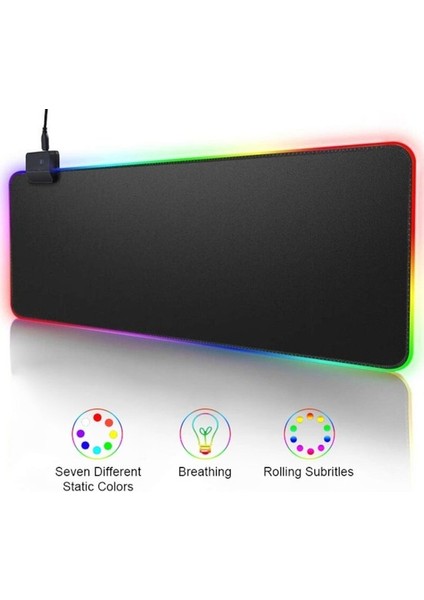 78X30 cm Rgb Oyuncu Mouse Pad