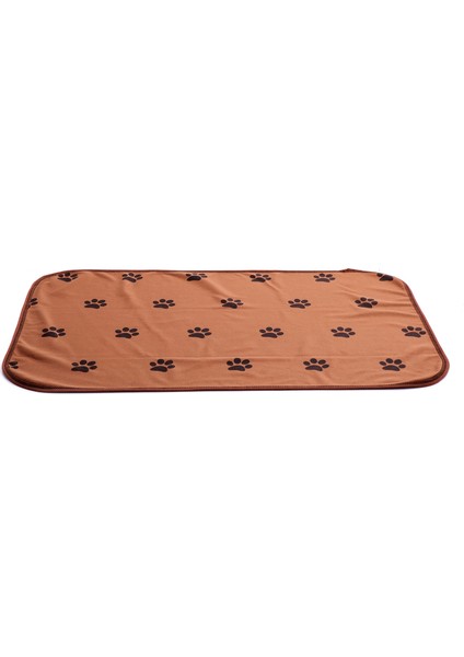 Thermo Blanket Sıvı ve Rüzgar Geçirmez Polar Pati Baskılı Köpek Battaniyesi 60 x 80 cm