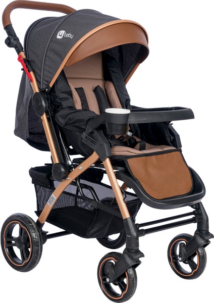 Active Plus Çift Yönlü Bebek Arabası Antrasit