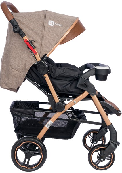 Active Plus Çift Yönlü Bebek Arabası Antrasit