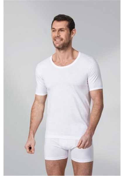 Namaldi Erkek Bisiklet Yaka Penye Fanila 3'lü Paket - 103