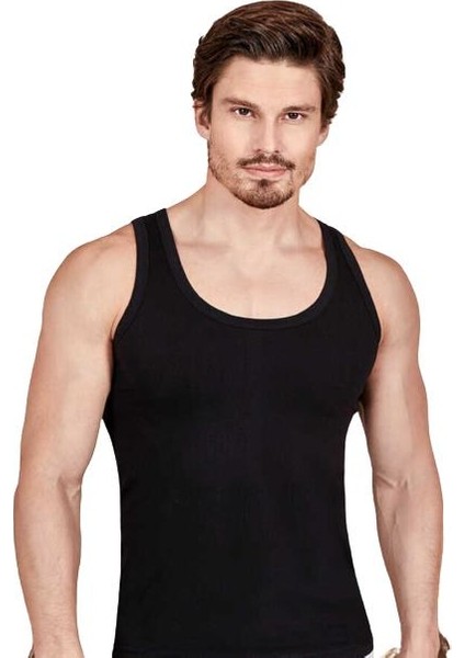 Erkek Likralı Süprem Atlet 3'lü Paket - 1030