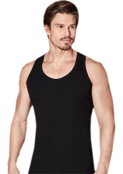 Erkek Likralı Süprem Rambo Atlet 3'lü Paket -1029