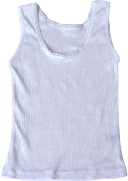 Kız Çocuk Kalın Askılı Atlet 3'lü Paket - 6015