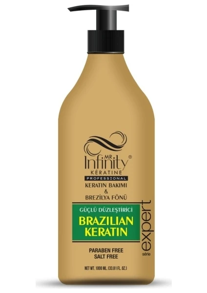 Mr Infinity Brazılıan Keratin Düzleştirici 1000 ml