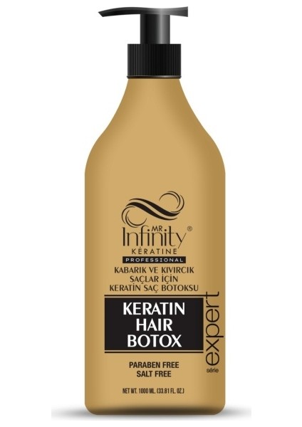 Mr Infinity Keratin Hair Botox Crem 1000 ml