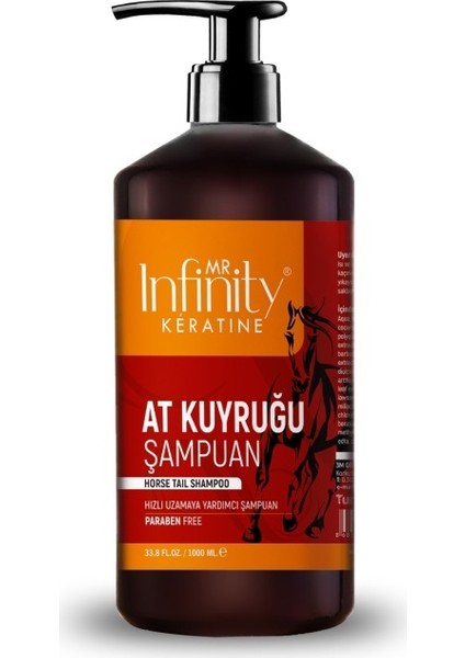 Mr Infinity Kuyruğu Şampuan Infinity Expert At Kuyruğu Şampuan 1000ML