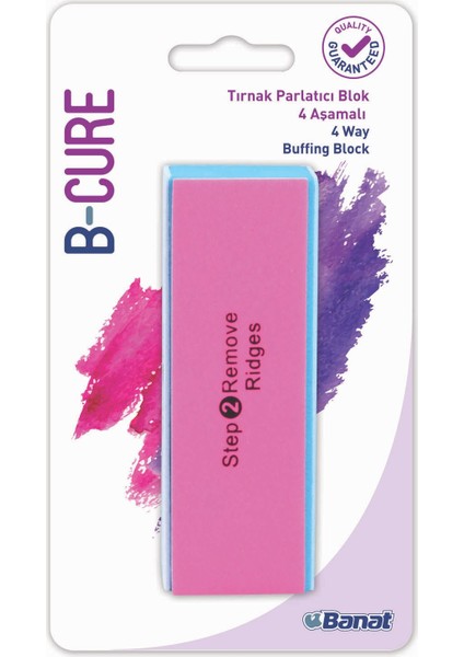 B-Cure 4 Aşamalı Parlatıcı Blok Törpü